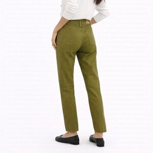 Levi’s Middy Straight Leg Jeans Green Size 30